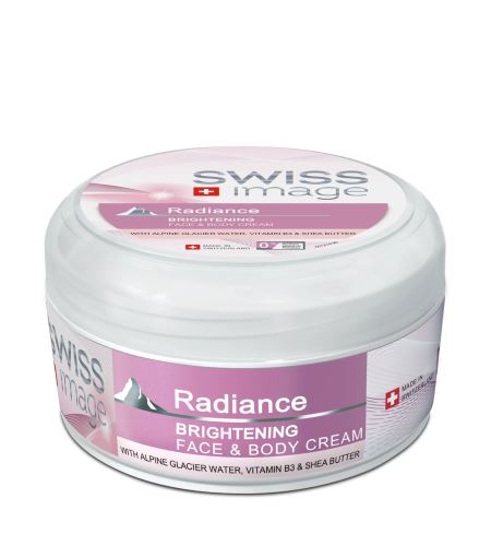 Swiss Image Body Care Radiance Brightening Face & Body Cream posvjetljujuća krema za lice i tijelo 200 ml