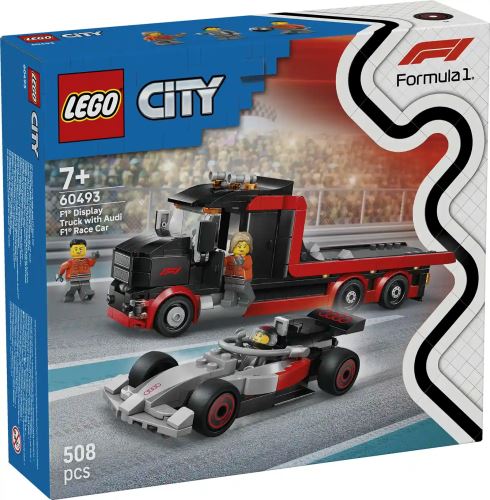 LEGO® City 60493 Kamion za F1® s bolidom Audi za F1®