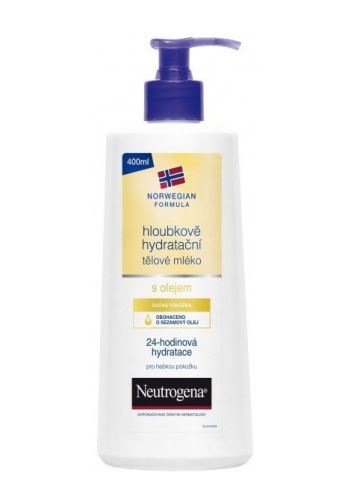 Neutrogena Norwegian Formula Deep Moisture losion za dubinsku hidrataciju suhe kože tijela s uljem za žene 400 ml