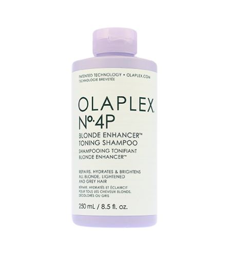 Olaplex N°4P Blonde Enhancer tónovací šampon pro blond, zesvětlené a šedivé vlasy 250 ml