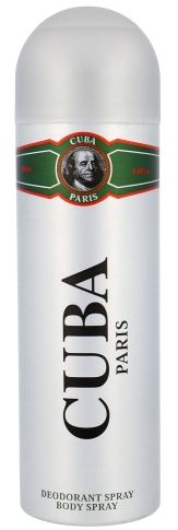 Cuba Green dezodorans u spreju za muškarce 200 ml