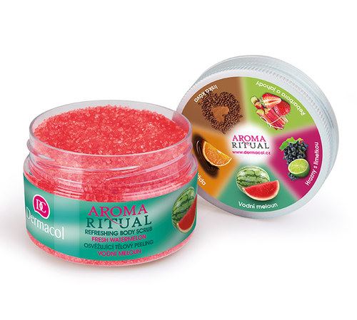Dermacol Aroma Ritual Body Scrub Fresh Watermelon piling za tijelo za žene 200 g