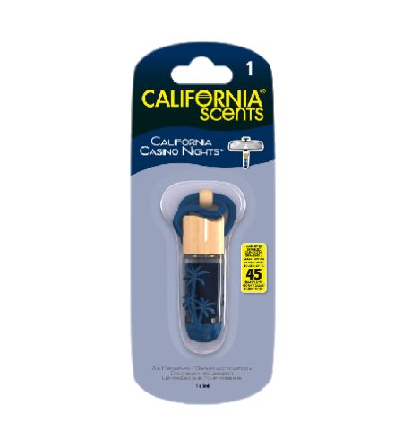 California Scents Hanging Vial California Casino Nights miris za auto 5 ml