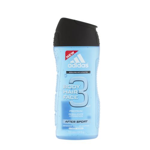 Adidas 3in1 After Sport Perfumed Shower Gel 250 ml