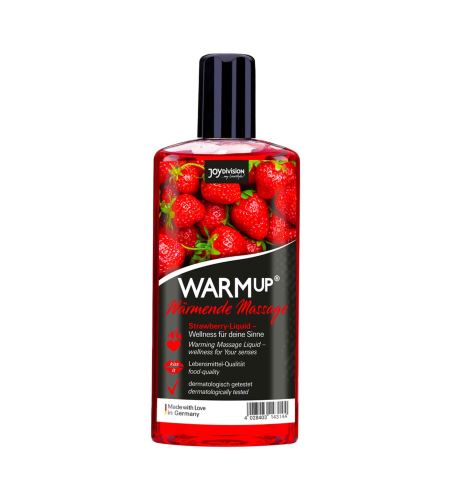 JoyDivision Warmup Strawberries gel za masirnje s efektom zagrijavanja 150 ml