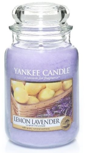 Yankee Candle Lemon Lavender vonná svíčka 623 g
