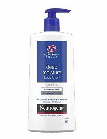 Neutrogena Norwegian Formula Deep Moisture Sensitive losion za dubinsku hidrataciju suhe i osjetljive kože tijela za žene 400 ml