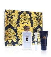 Dolce &amp; Gabbana K by Dolce &amp; Gabbana poklon set za muškarce toaletna voda 100 ml + balzam nakon brijanja 50 ml + toaletna voda 10 ml