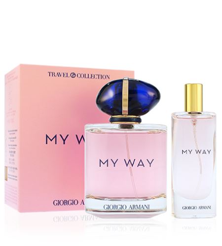Giorgio Armani My Way poklon set za žene parfemska voda 90 ml + parfemska voda 15 ml