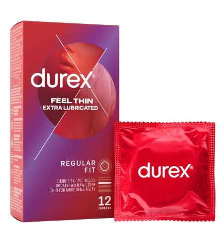 Durex Feel Thin Extra Lubricated kondomi