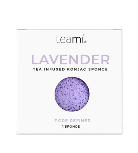 Teami Lavender Tea Infused Konjac Sponge spužvica za pranje lica