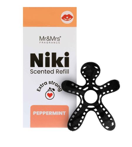 Mr&Mrs Fragrance Niki Pepper Mint punjenje mirisa za auto 1 kom