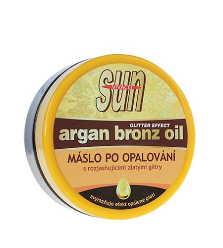 Vivaco SUN Argan Bronz Oil krema s fitosphingozinom i ljubičicom 200 ml