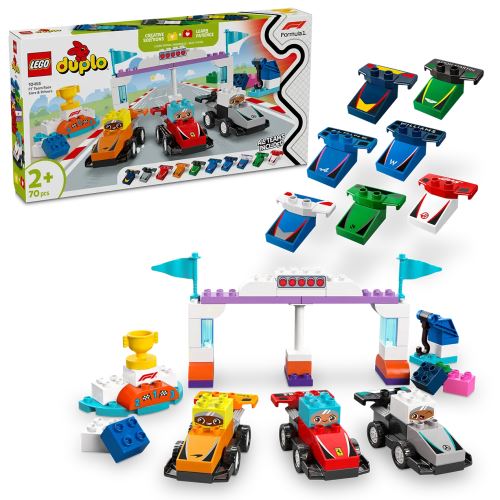 LEGO® DUPLO® 10445 Trkaći automobili i vozači timova za F1®