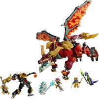 LEGO® NINJAGO® Wyldfyrein transformirajući mehanički zmaj 71868 (4)