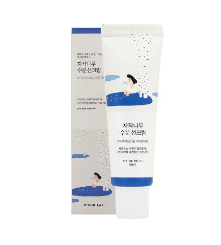 Round Lab Birch Juice Moisturizing Sun Cream koncentrirana njega protiv strija 50 ml
