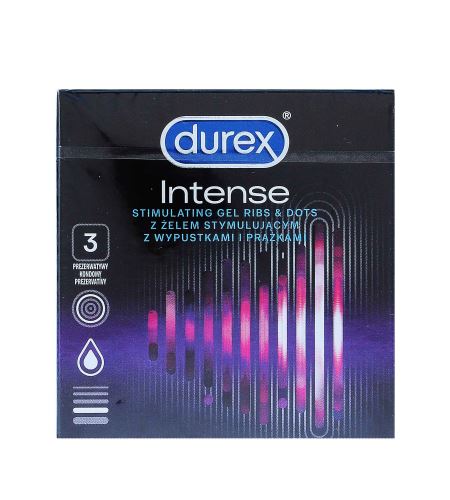 Durex Intense Orgasmic kondomi 3 kn