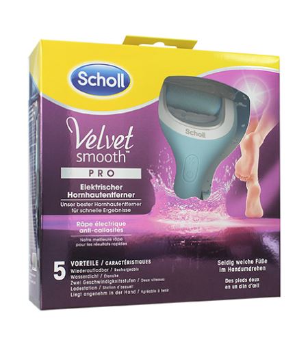 Scholl Velvet Smooth Pro električna turpija za pete