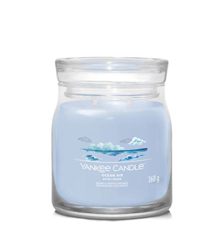 Yankee Candle Ocean Air signature svijeća srednja 368 g
