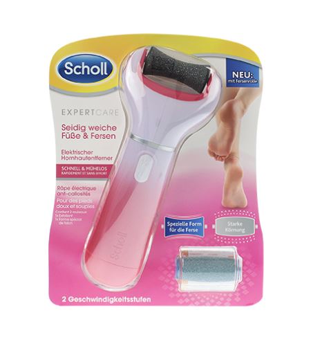 Scholl Expert Care električna turpija za stopala s morskim mineralima + rezervna glava