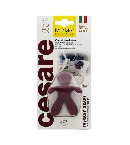 Mr&Mrs Fragrance Cesare Tuscany Grape Miris za auto