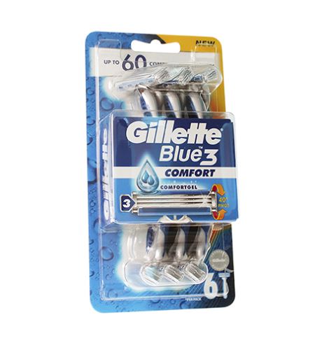 Gillette Blue3 brijač za jednokratnu uporabu za muškarce