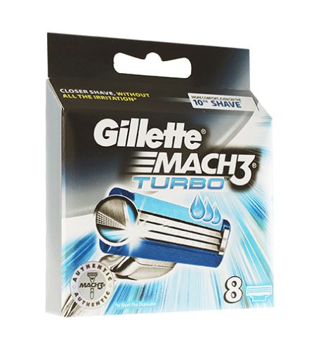 Gillette Mach3 Turbo rezervne britve za muškarce