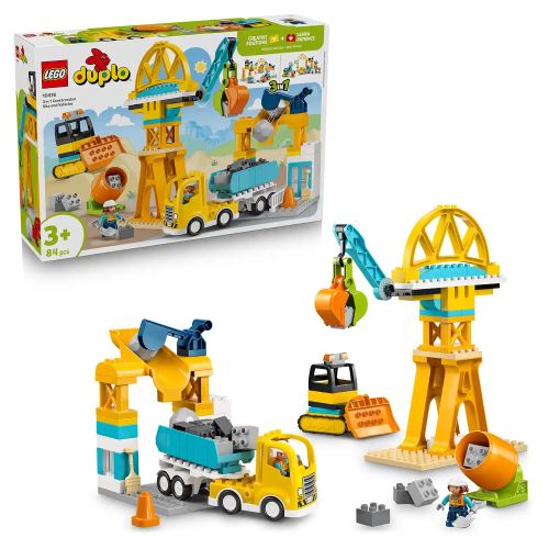 LEGO® DUPLO® 10476 Gradilište i vozila 3 u 1