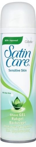 Gillette Satin Care Sensitive Skin gel na holení pro citlivou pokožku 200 ml Pro ženy