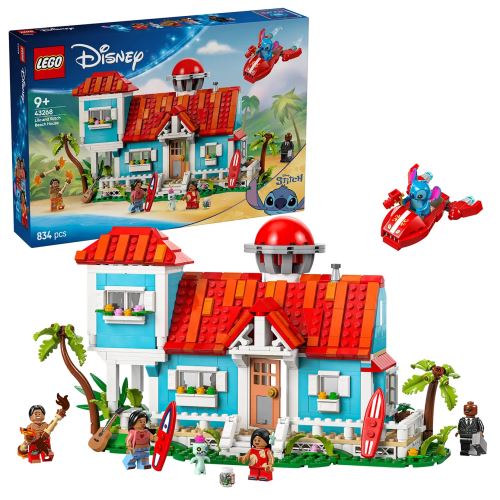 LEGO® │ Disney 43268 Lilo i Stitch u kući na plaži