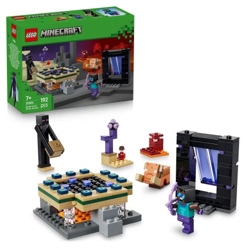 LEGO® Minecraft®  21584 Putovanje kroz portale Nether i End