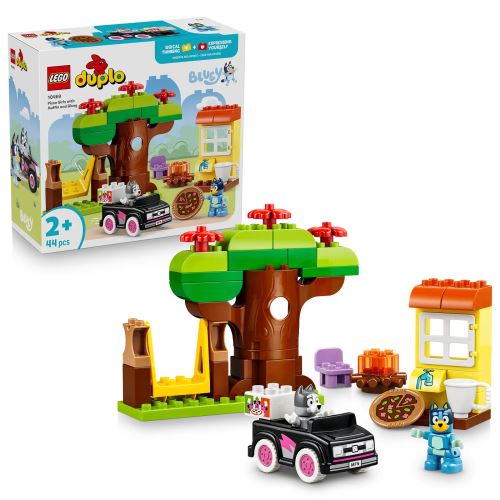 LEGO® DUPLO® Bluey „Djevojčice i pizza” s Muffin i Bluey 10469