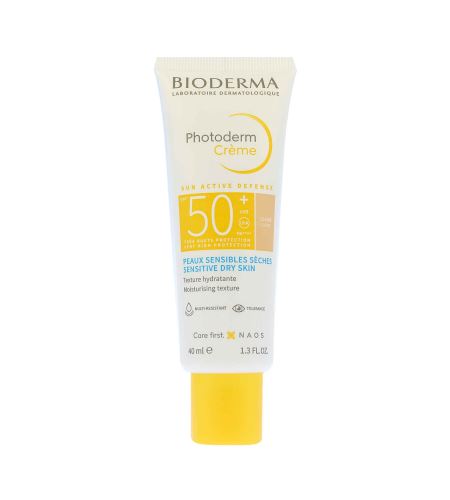 Bioderma Photoderm Créme zaštitna tonirana krema za lice SPF 50+ 40 ml Light