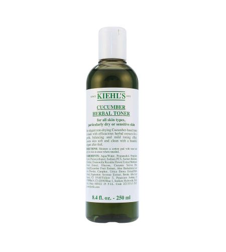Kiehl's Cucumber Herbal Alcohol-Free Toner šampon protiv stanjivanja i ispadanja kose 250 ml