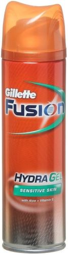 Gillette Fusion gel za brijanje za osjetljivu kožu za muškarce 200 ml