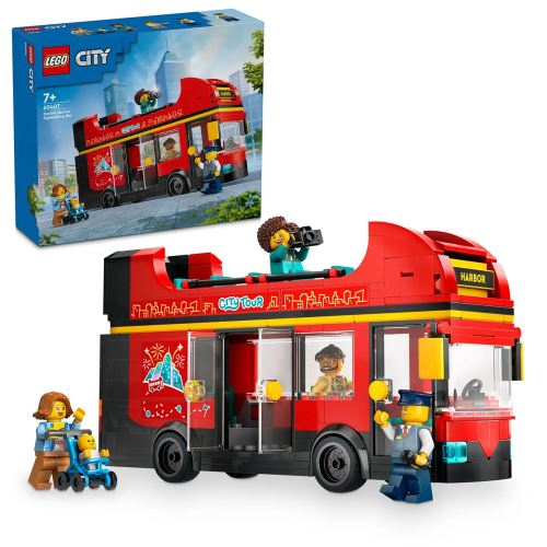 LEGO® City 60407 Crveni turistički autobus na kat