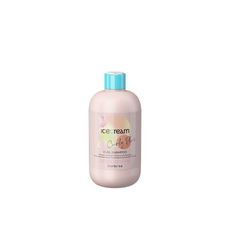 INEBRYA Ice Cream Curly Plus hidratantni šampon za kovrčavu valovitu kosu ili kosu s trajnim minivalom