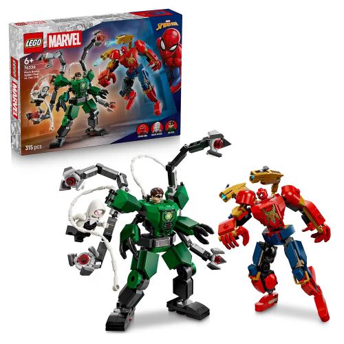LEGO® ǀ Marvel 76338 Bitka robota: Spider-Man protiv Doca Ocka