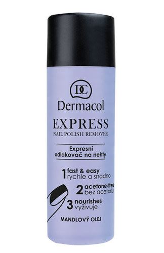 Dermacol Express Nail Polish Remover odstranjivač laka za nokte za žene 120 ml