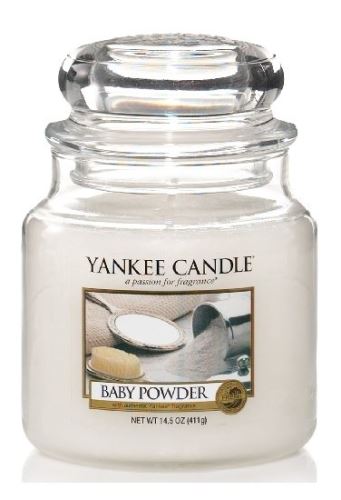 Yankee Candle Baby Powder mirisna svijeća 411 g
