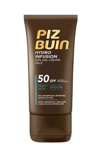 Piz Buin Hydro Infusion hidratantna zaštitna gel krema za lice SPF 50 50 ml