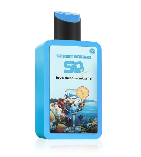 Street Origins Love Daze, Santorini parfemski ekstrakt uniseks 75 ml