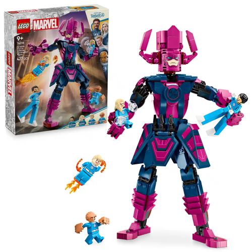 LEGO® ǀ Marvel 76316 Fantastična četvorka protiv složive figure Galactusa