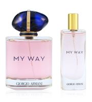 Giorgio Armani My Way poklon set za žene parfemska voda 90 ml + parfemska voda 15 ml (1)
