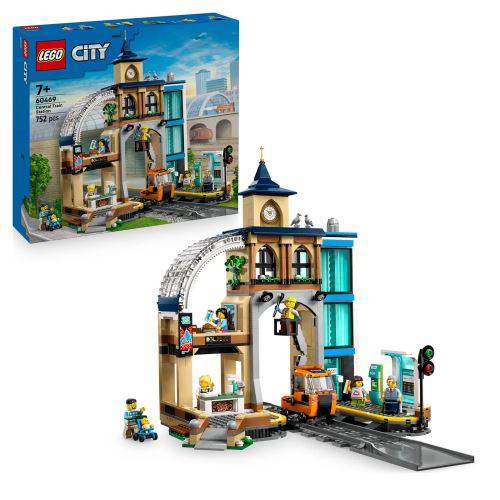 LEGO® City 60469 Glavni željeznički kolodvor