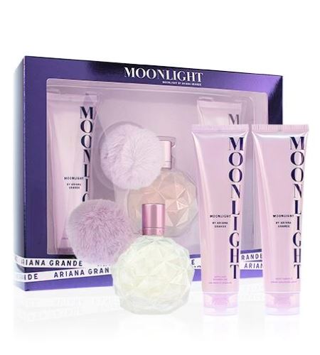 Ariana Grande Moonlight poklon set za žene parfemska voda 100 ml + krema za tijelo 100 ml + gel za tuširanje 100 ml