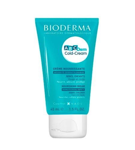 Bioderma ABCDerm Cold-Cream hranjiva krema za lice i tijelo za djecu od rođenja 45 ml