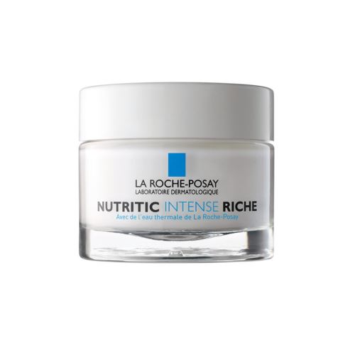 La Roche-Posay Nutritic posvjetljujući maslac za nakon sunčanja s organskim arganovim uljemumirujuće mlijeko za čišćenje za suhu kožu za žene 50 ml