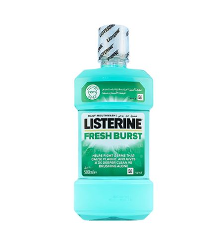 Listerine Fresh Burst voda za usta 500 ml