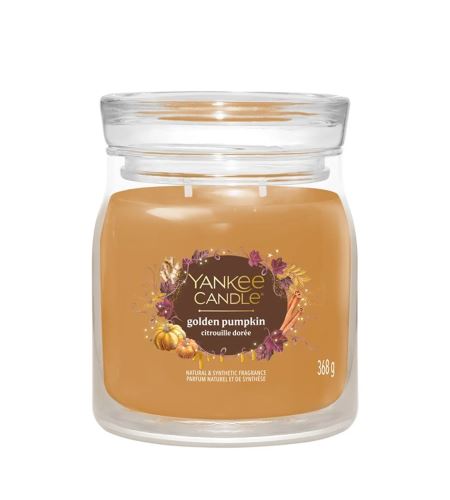 Yankee Candle Pumpkin Cinnamon Swirl signature svijeća srednja 368 g